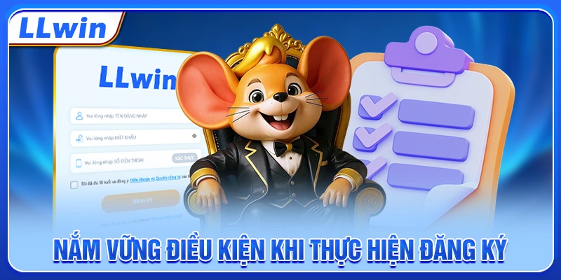 Nắm vững điều kiện khi thực hiện đăng ký